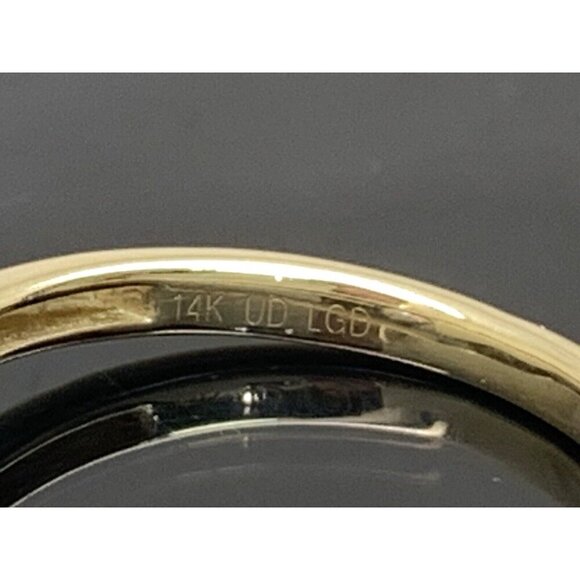 Unique Moments Engagement Ring Lab Created 1 Carat Diamond 14k Yellow Go… - Picture 11 of 14